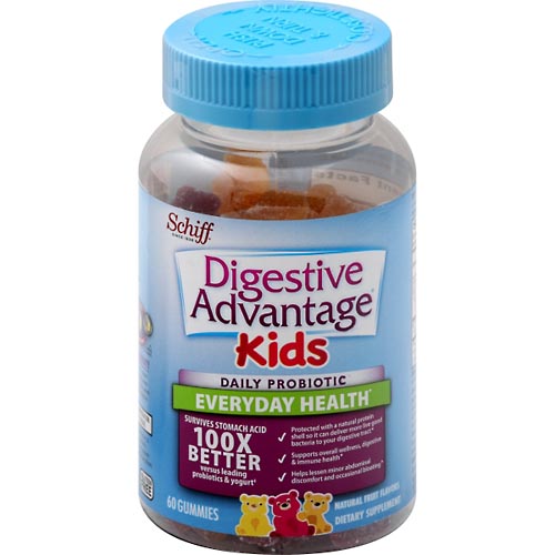 Image for Schiff Digestive Advantage, Gummies, Natural Fruit Flavors,60ea from Minnichs Pharmacy