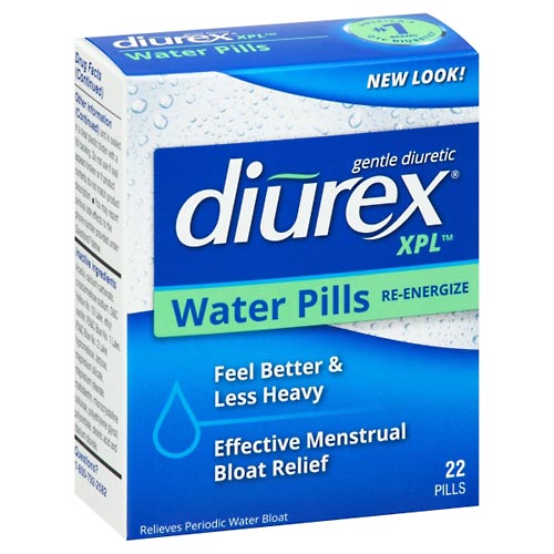 Image for Diurex Water Pills, Original Formula,22ea from Minnichs Pharmacy