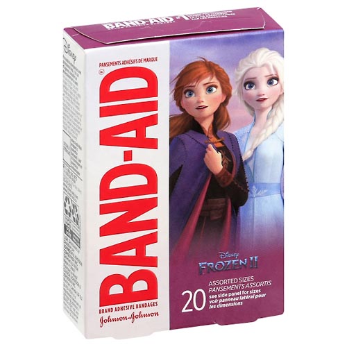 Image for Band Aid Bandages, Disney Frozen II, Assorted Sizes,20ea from Minnichs Pharmacy