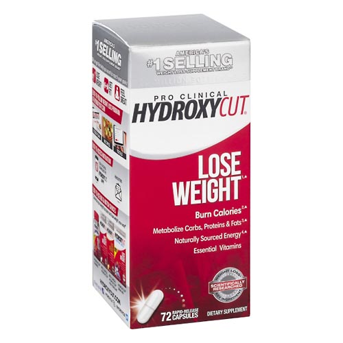 Image for Hydroxycut Lose Weight, Rapid-Release Capsules,72ea from Minnichs Pharmacy