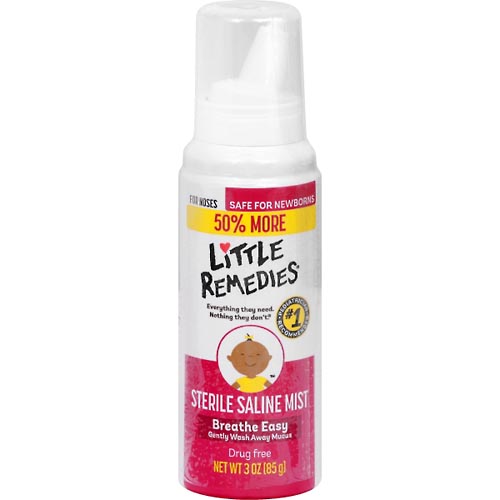 Image for Little Remedies Saline Mist, Sterile, for Noses,3oz from Minnichs Pharmacy